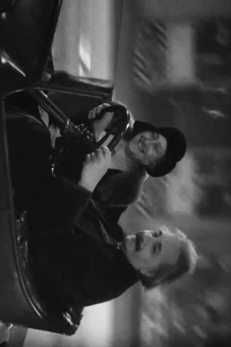 Albert Einstein Driving a Flying Car